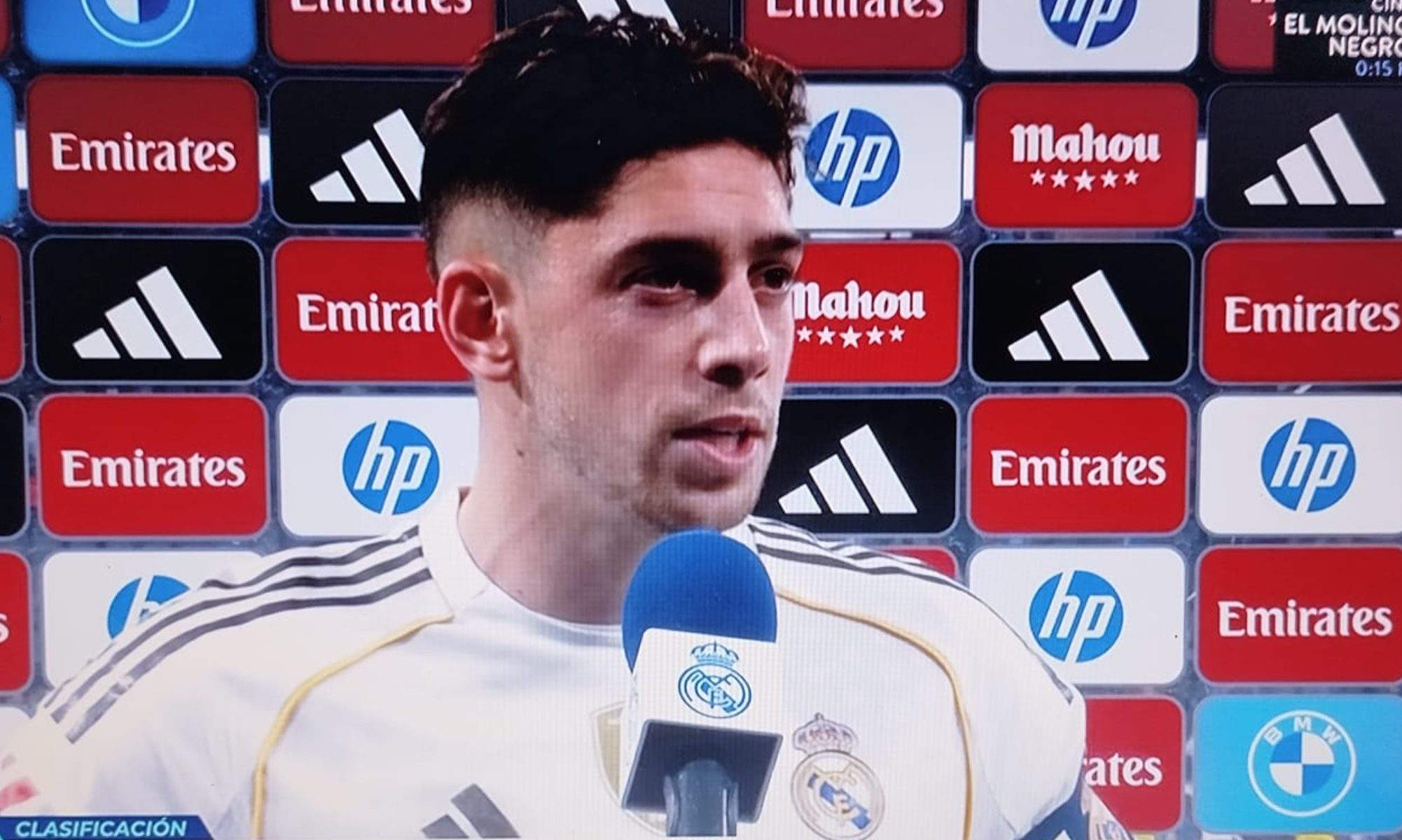 Fede Valverde señala a los delanteros