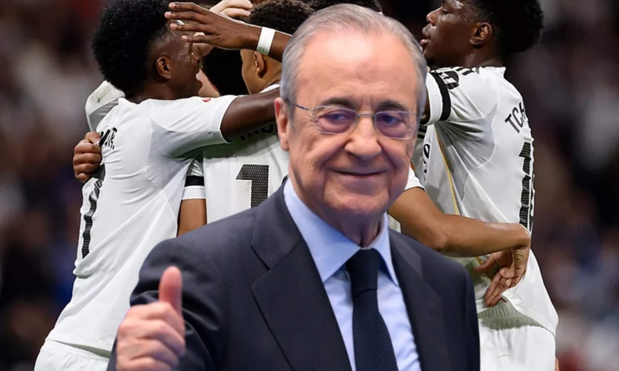 Florentino Pérez ha querido felicitar de manera especial a un futbolista especial tras ganar cómodamente al Valencia.