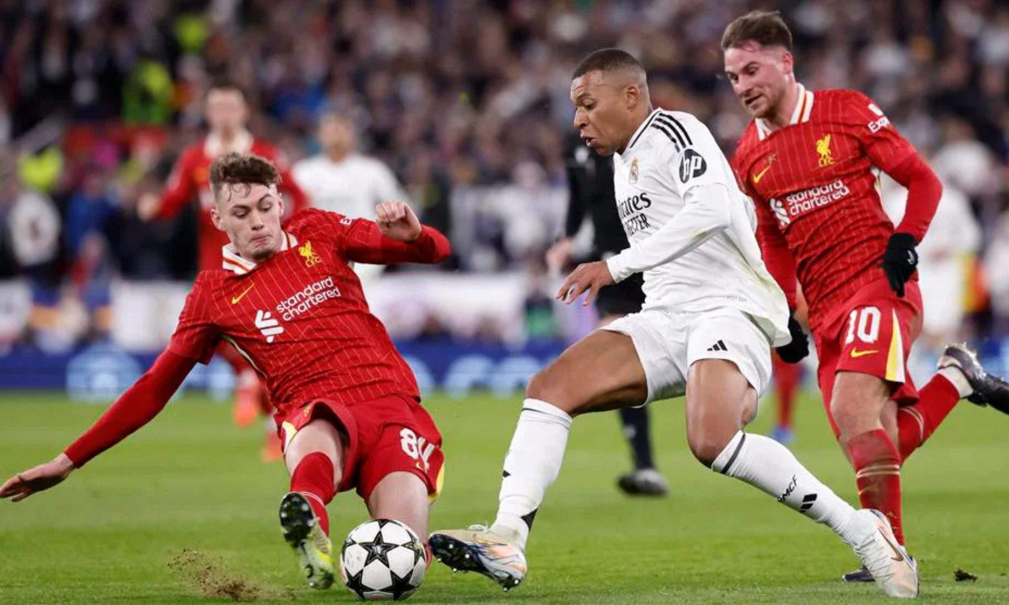 Los enfrentamientos entre Liverpool y Real Madrid