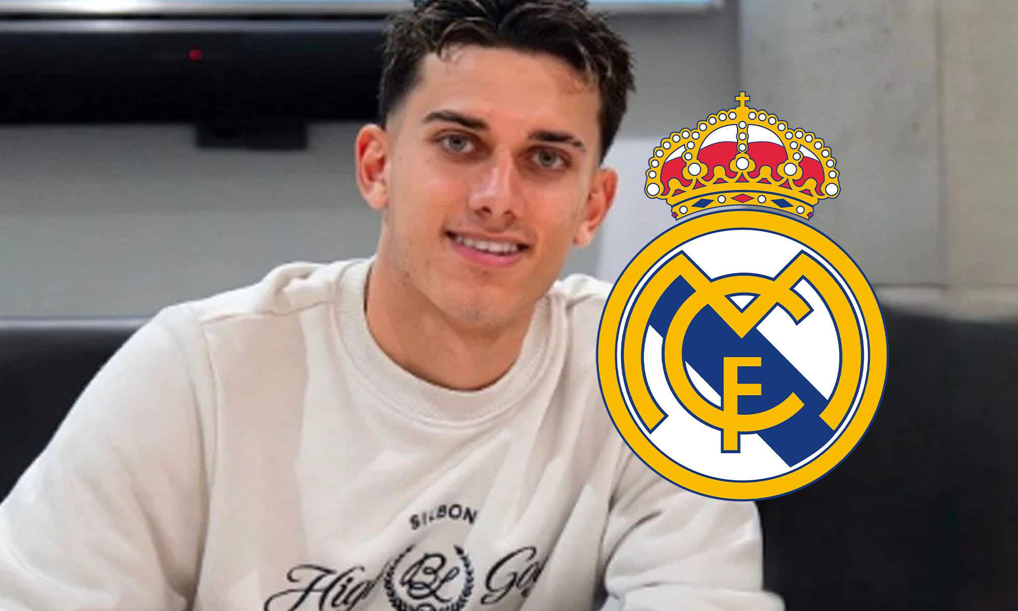 José Reyes con escudo Real Madrid