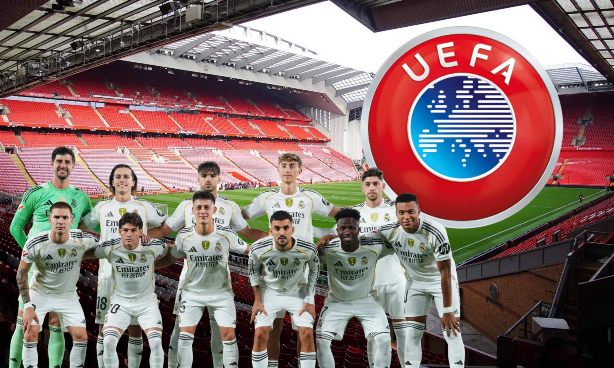 La UEFA adelanta el once del Real Madrid en Liverpool: hay una sorpresa