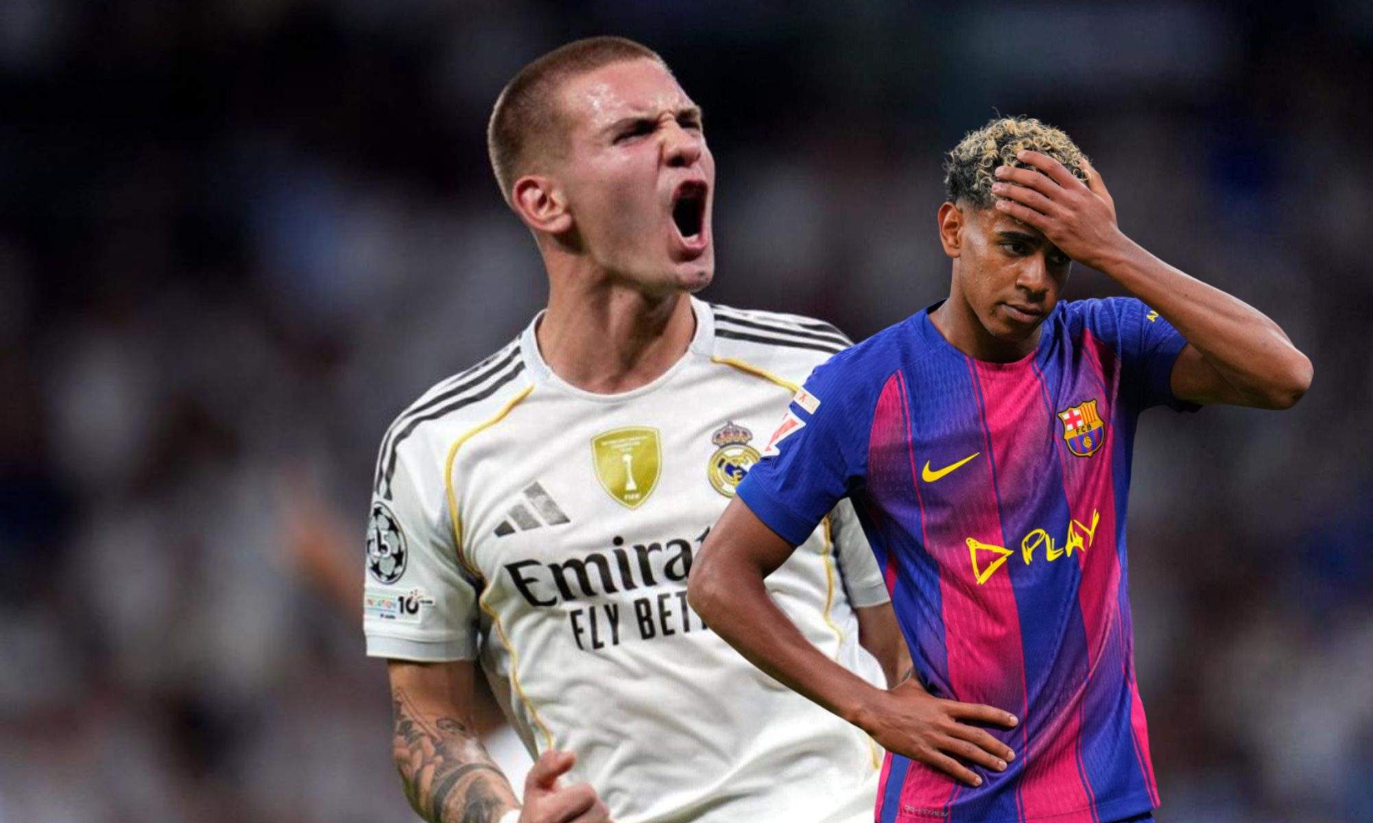 La comparación de Mastantuono con Lamine Yamal