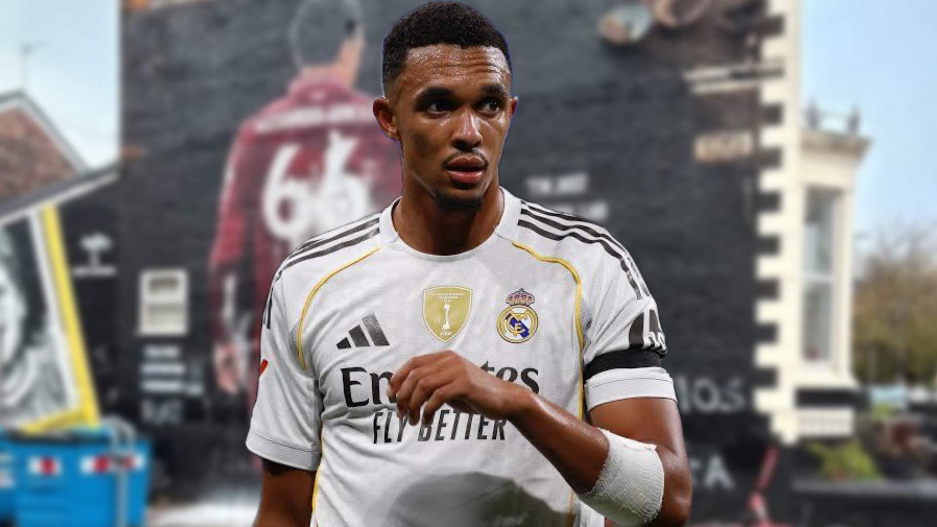 Atacan el mural de Alexander-Arnold en Liverpool: "Rata"