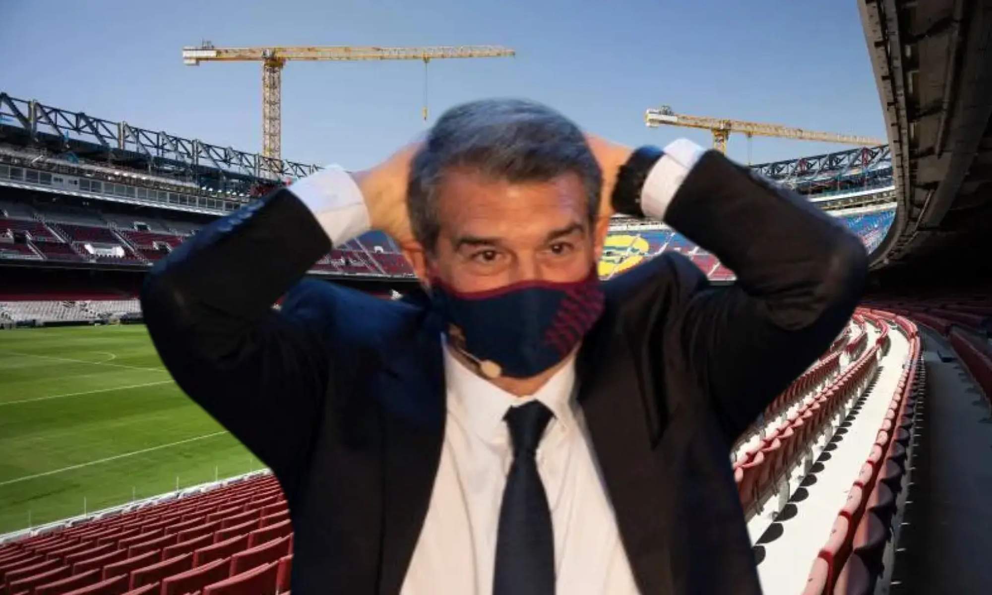 El Barça vuelve a tener buenos quebraderos de cabeza con las obras del Camp Nou.