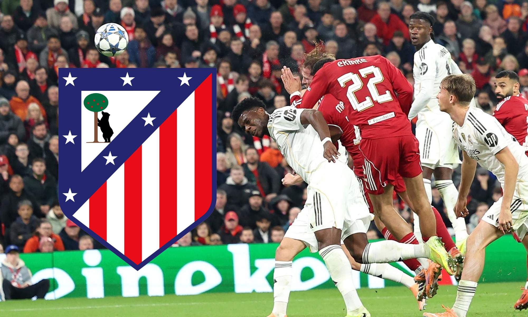 Ridículo mensaje del Atlético tras la derrota del Real Madrid en Anfield