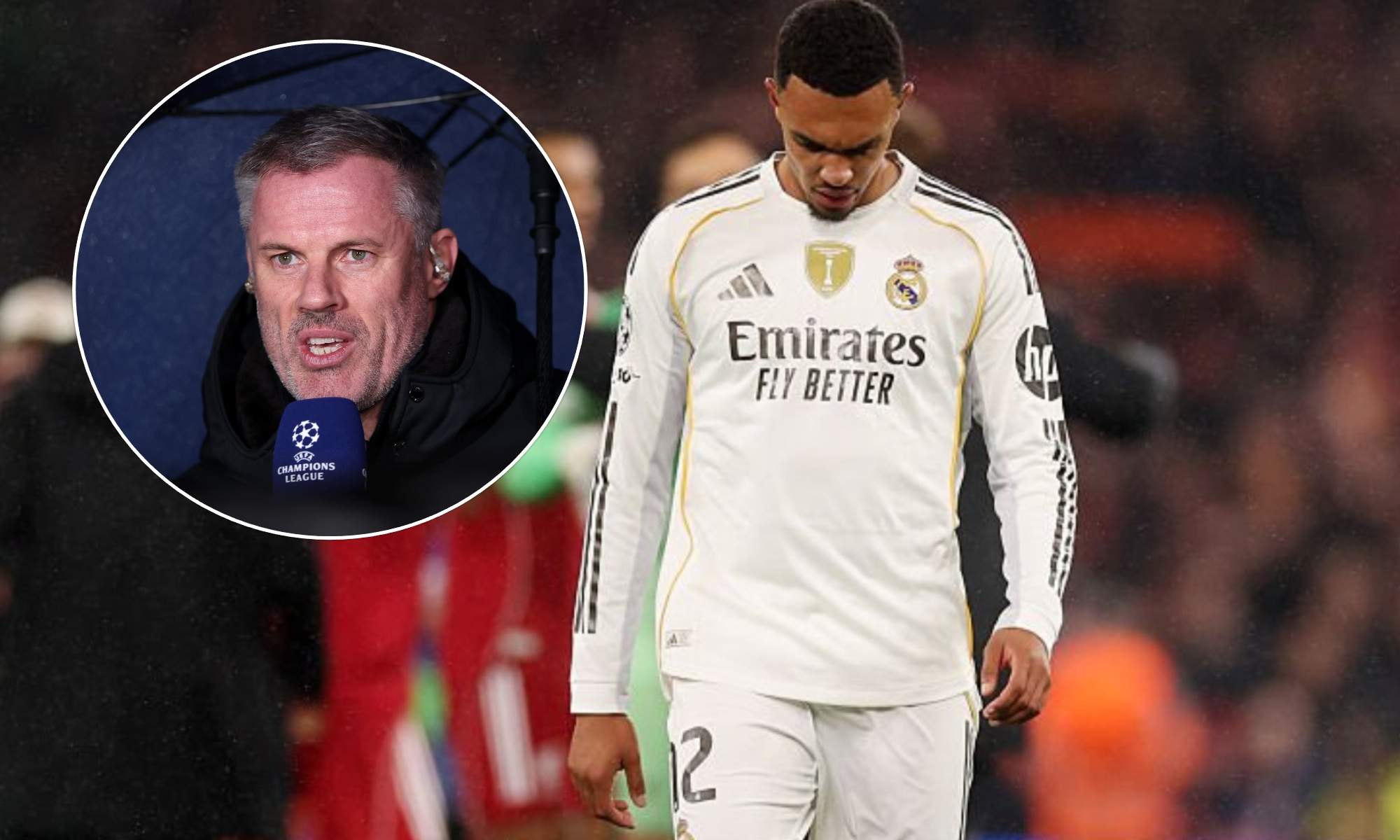 Carragher respeta los insultos a Trent y desvela por qué odian al Real Madrid: "Fue a un equipo…"