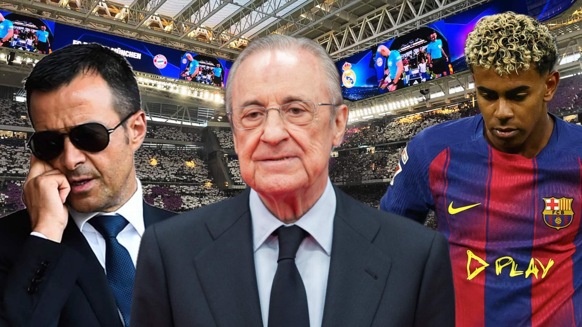 Jorge Mendes sabe lo que piensa Florentino sobre fichar a Lamime Yamal Jorge Mendes sabe lo que piensa Florentino sobre fichar a Lamime Yamal