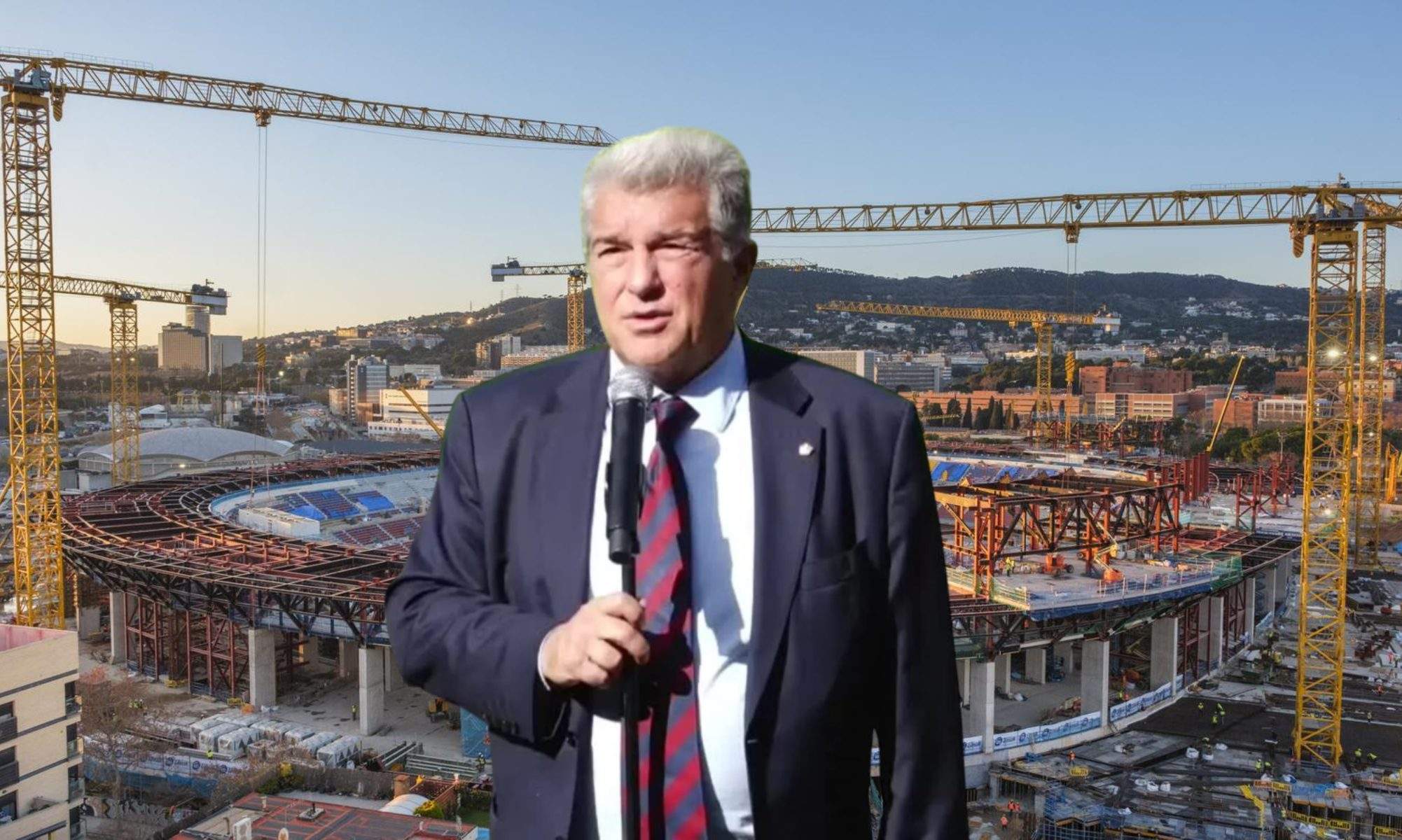 El Camp Nou acumula multas por sus obras