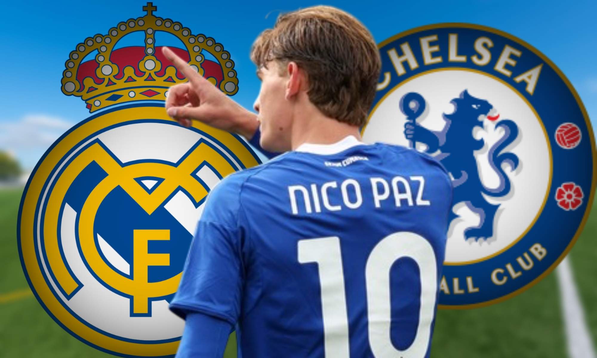 El Chelsea ha preguntado ya por Nico Paz y podría poner en problemas al Real Madrid para volver a hacerse con sus servicios.