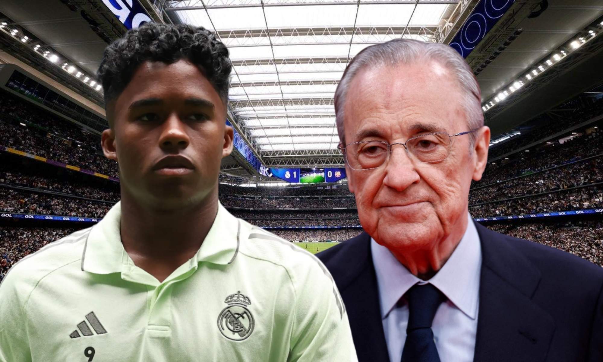 Endrick Felipe ya ha tomado una decisión respecto a su futuro en el Real Madrid y así se lo ha comunicado a Florentino Pérez.