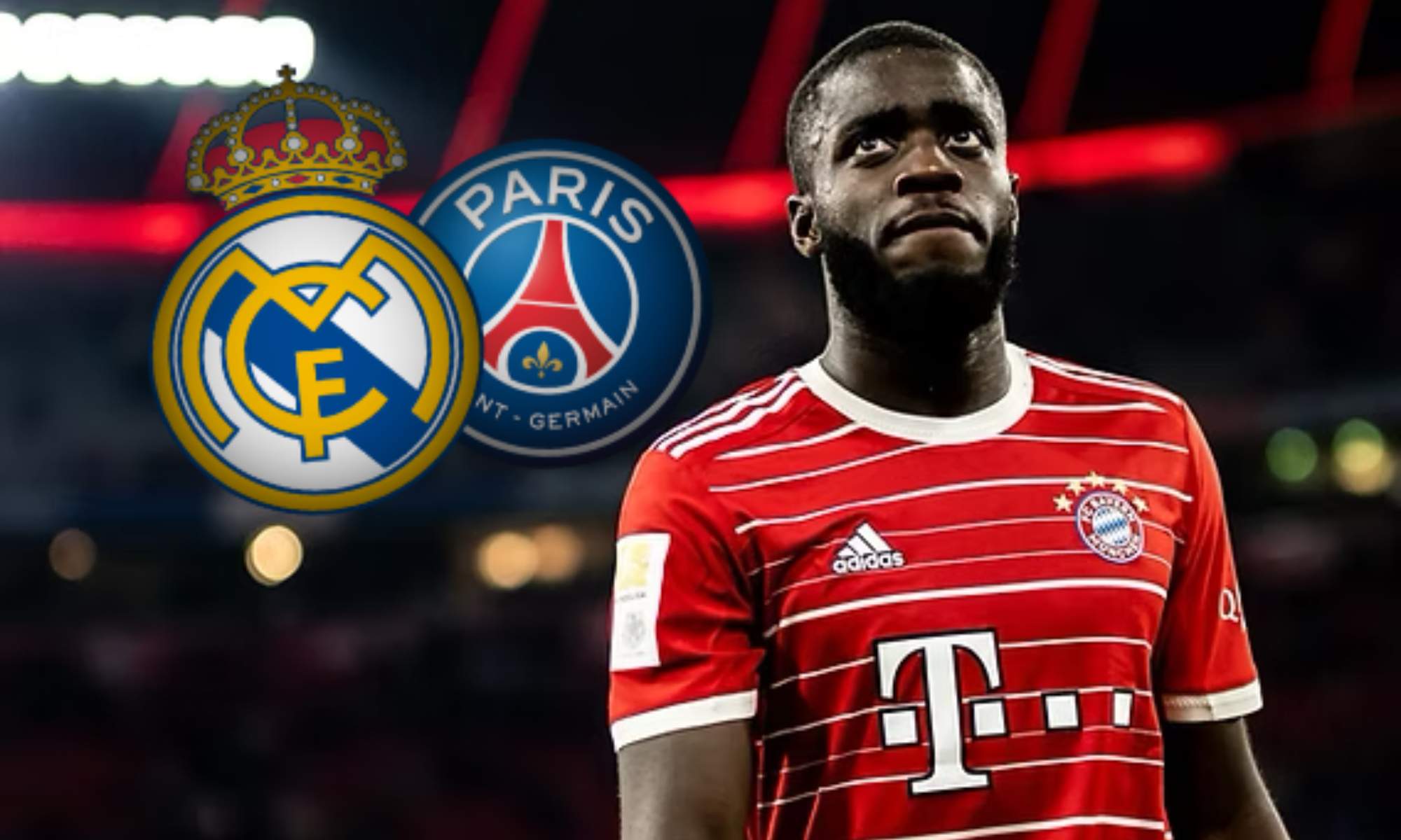 Dayot Upamecano habría elegido ya entre el Real Madrid y el PSG, aunque el Bayern Múnich insiste en renovarle.