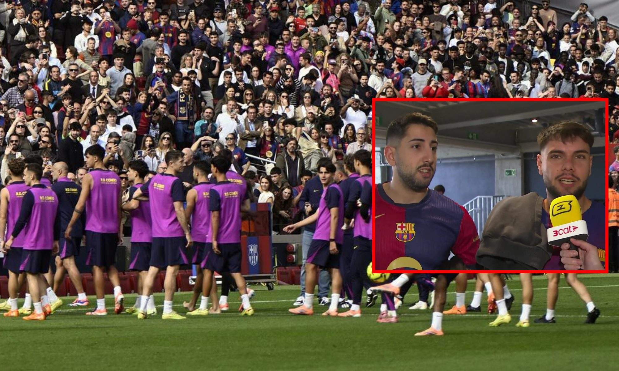 Los aficionados del Barça critican el nuevo Camp Nou Los aficionados del Barça critican el nuevo Camp Nou