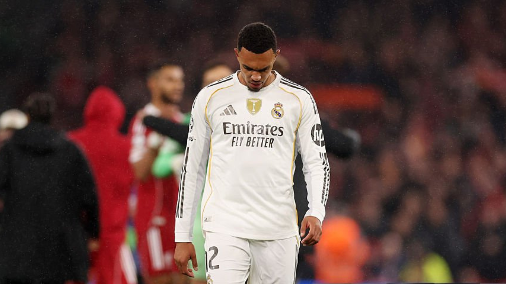 Trent Alexander Arnold tras el partido en Liverpool