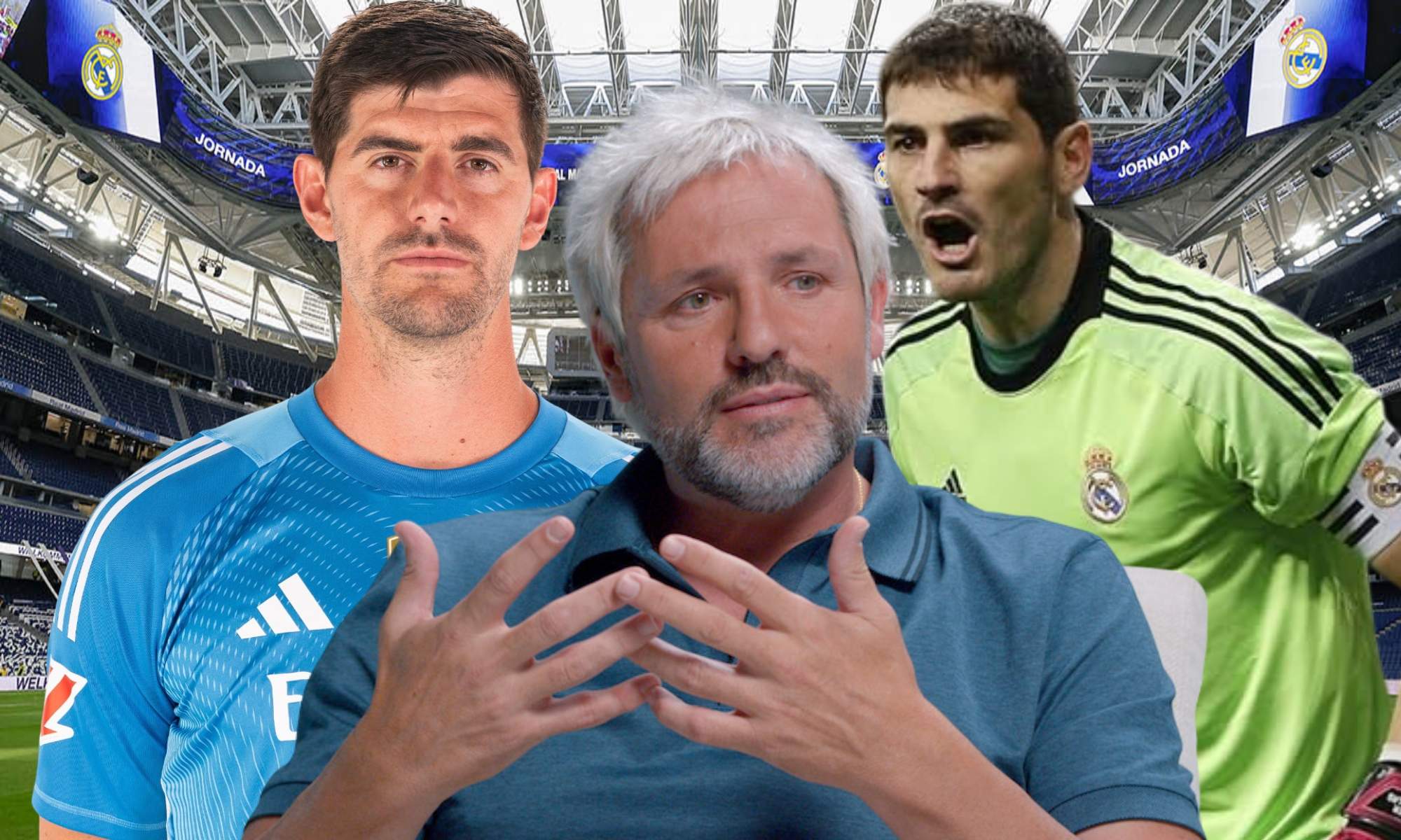 Cañizares se decanta entre Courtois y Casillas
