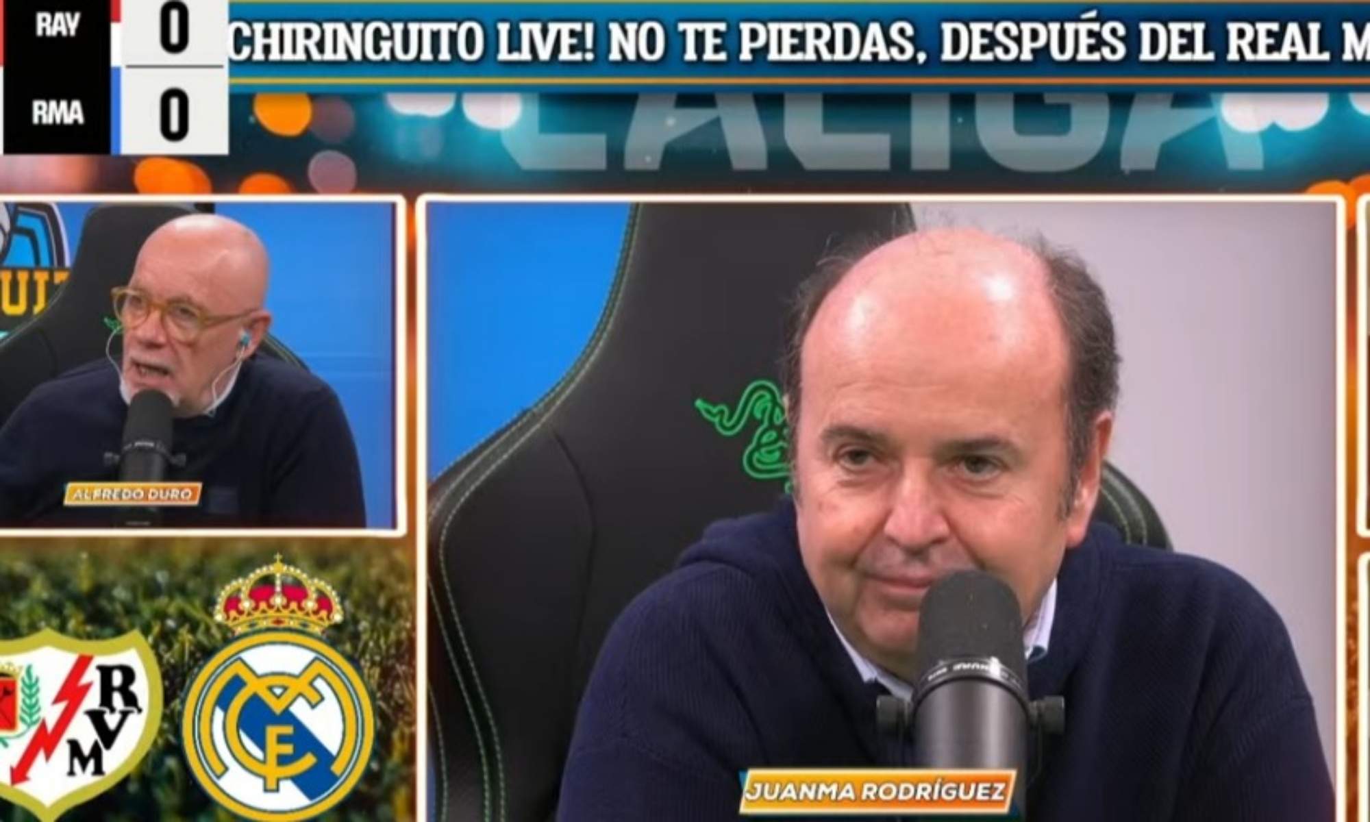 Juanma Rodríguez estalla contra un jugador del Madrid: "Con el talento que tiene..."