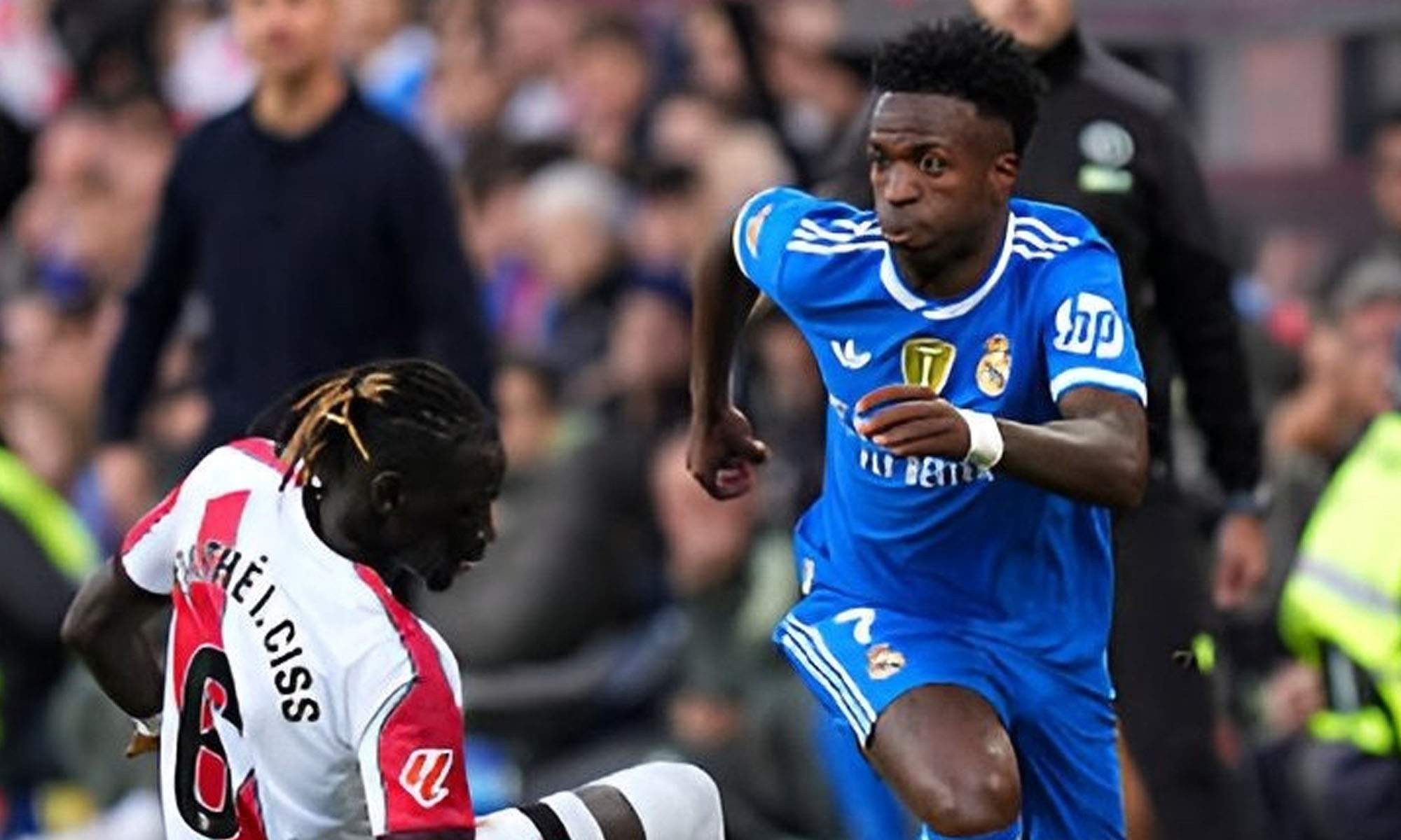 Vinicius contra el Rayo Vallecano