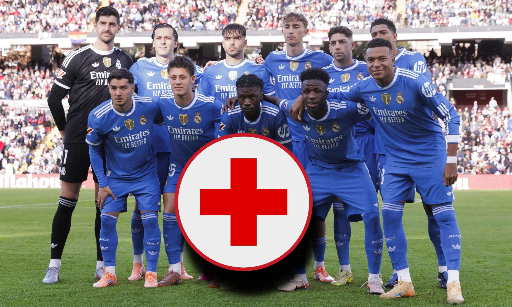 El Real Madrid cuenta ya con seis futbolistas lesionados y algunos de ellos tienen estimado un periodo de baja extenso.