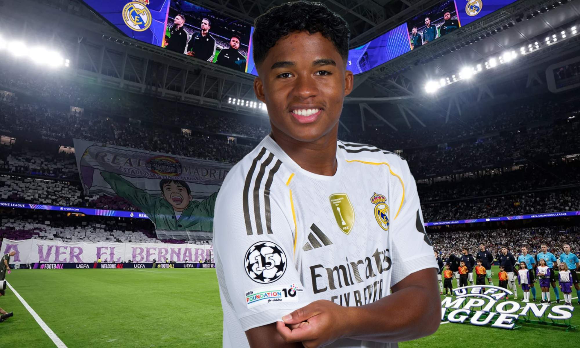 Endrick se marchará del Real Madrid en tan solo unos meses