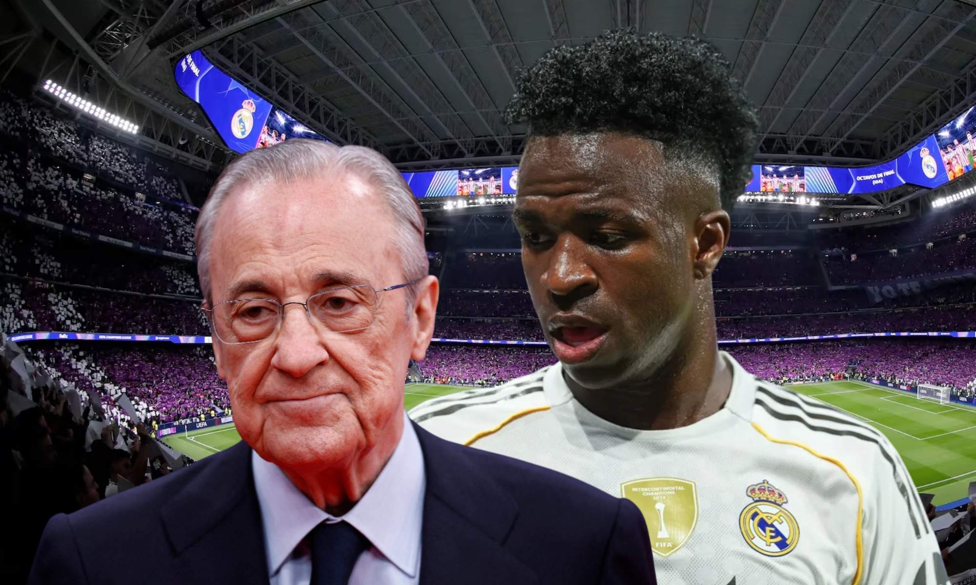 Ultimátum de Vinicius a Florentino: si Xabi Alonso sigue, él no renueva