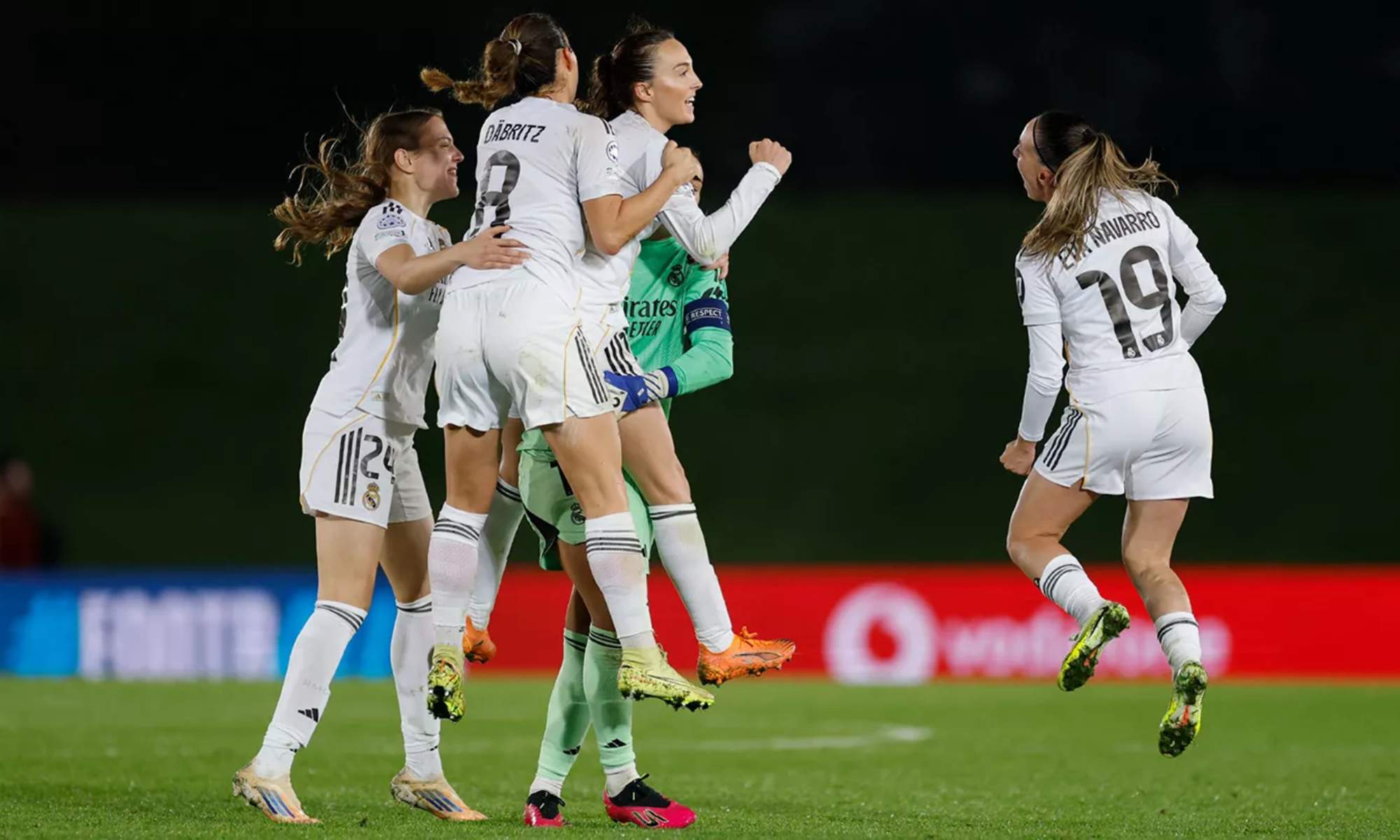 Un gol de Caroline Weir sobre la bocina ante el París FC le da al Real Madrid un punto de oro en la Women’s Champions League, donde aún no ha perdido. Un gol de Caroline Weir sobre la bocina ante el París FC le da al Real Madrid un punto de oro en la Women’s Champions League, donde aún no ha perdido.