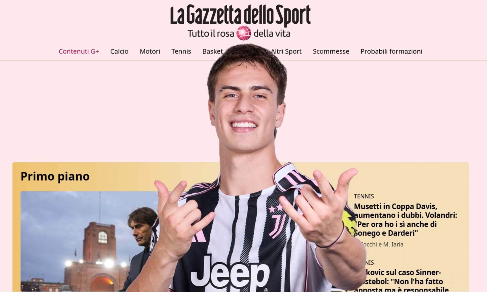 Kenan Yildiz se aleja de la Juventus de Turín y en Italia lo vinculan al Real Madrid