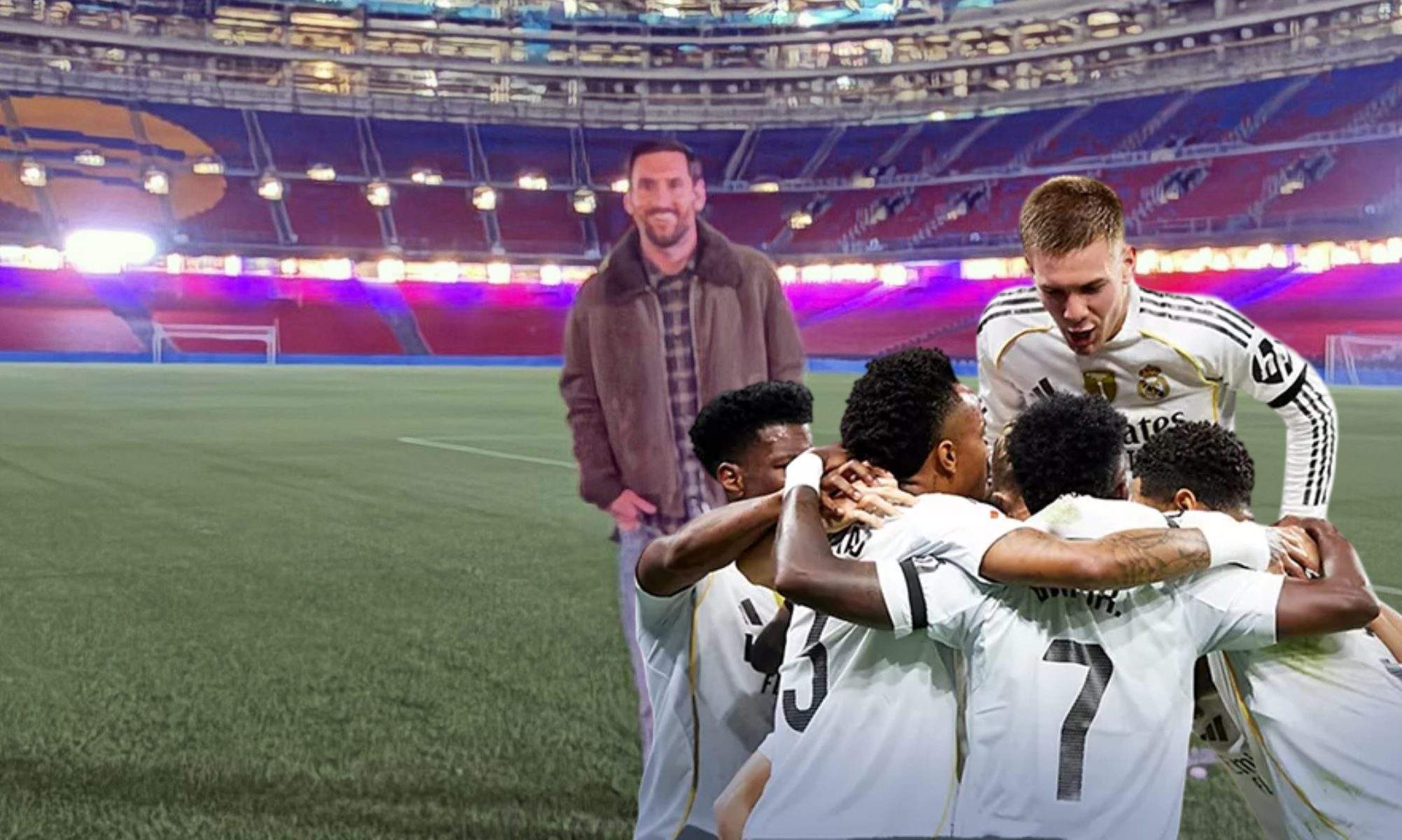 Messi ayuda al Real Madrid