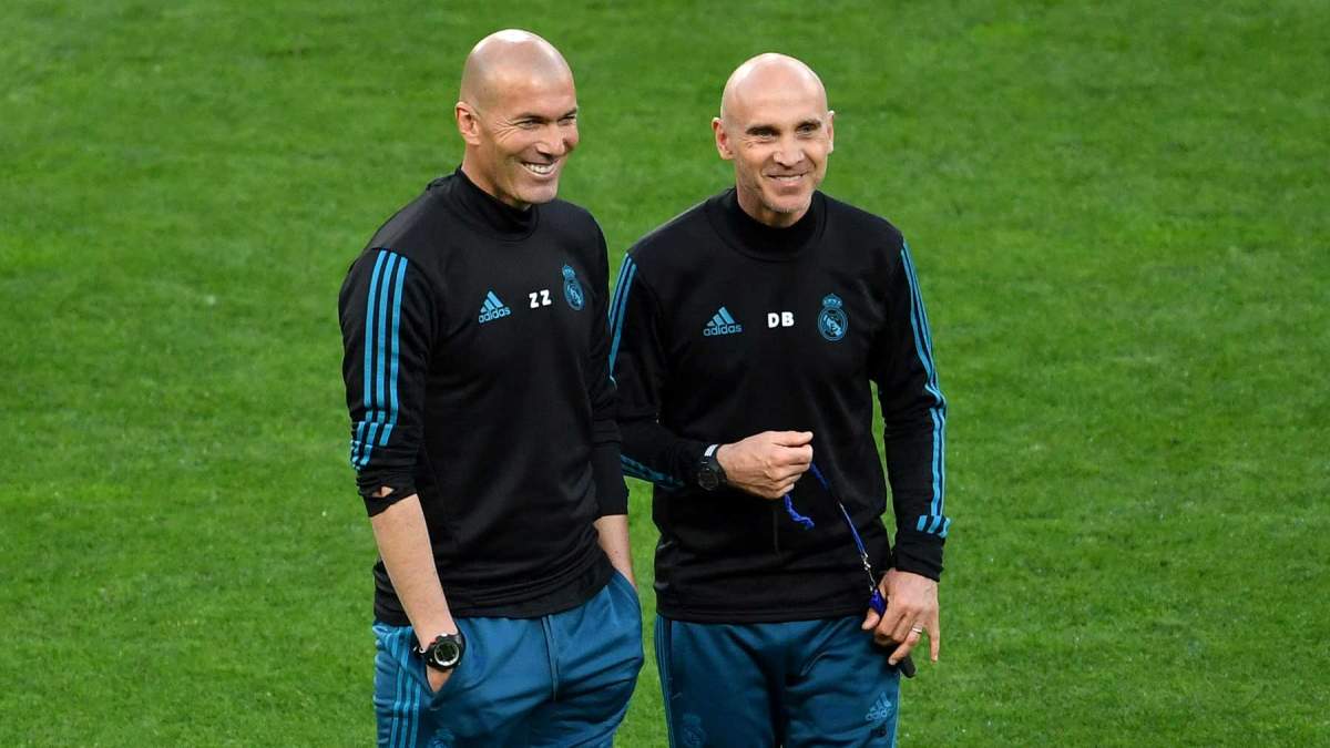 Zinedine Zidane y David Bettoni