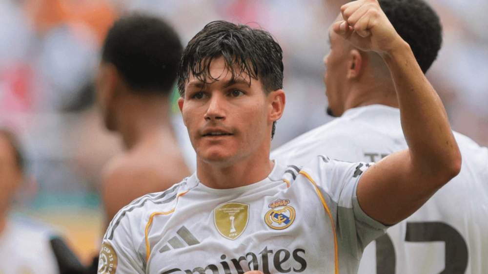 Fran García, celebrando un gol con el Real Madrid en un partido del pasado Mundial de Clubes. Fran García, celebrando un gol con el Real Madrid en un partido del pasado Mundial de Clubes.