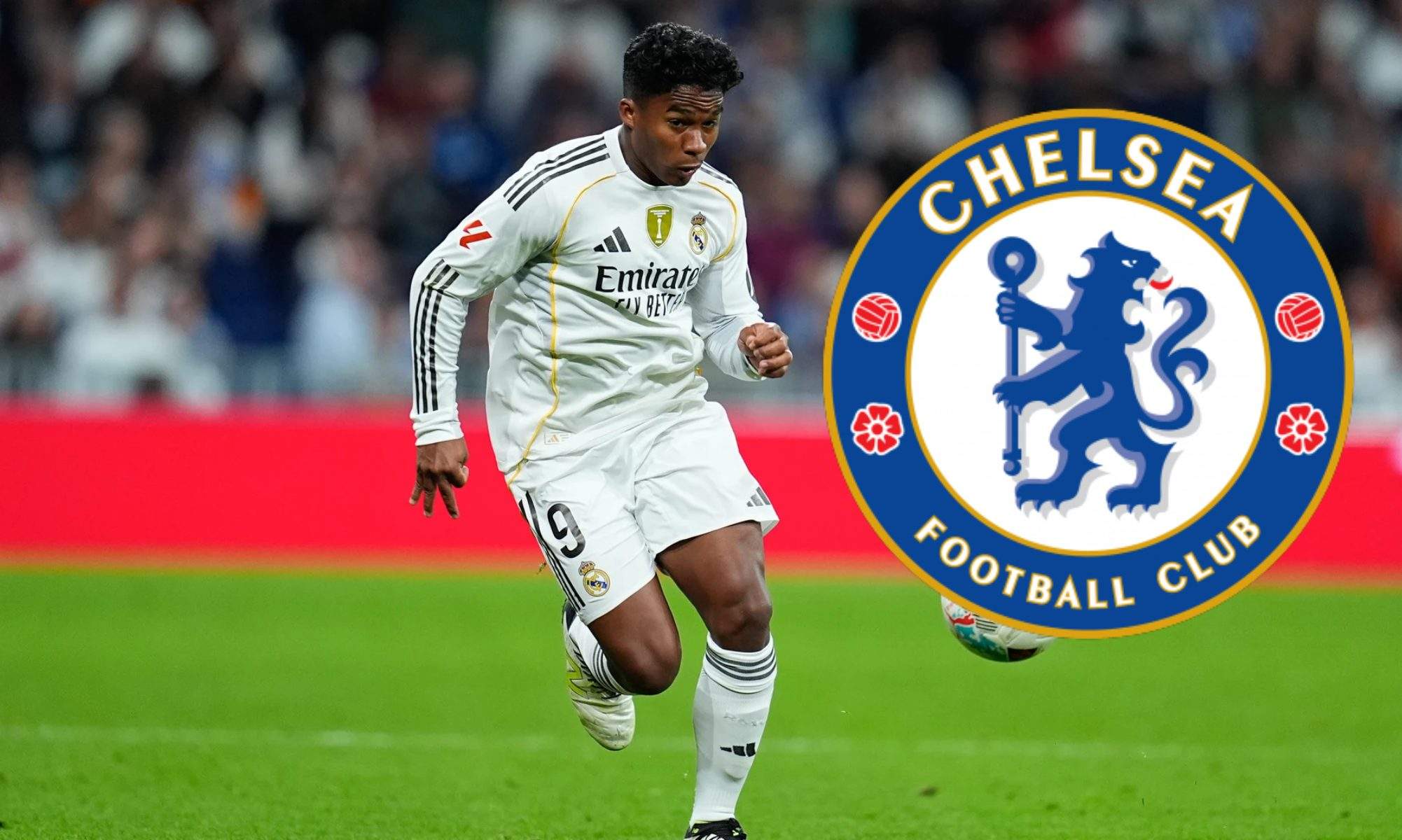 Endrick puede a acabar en el Chelsea y no en el Lyon