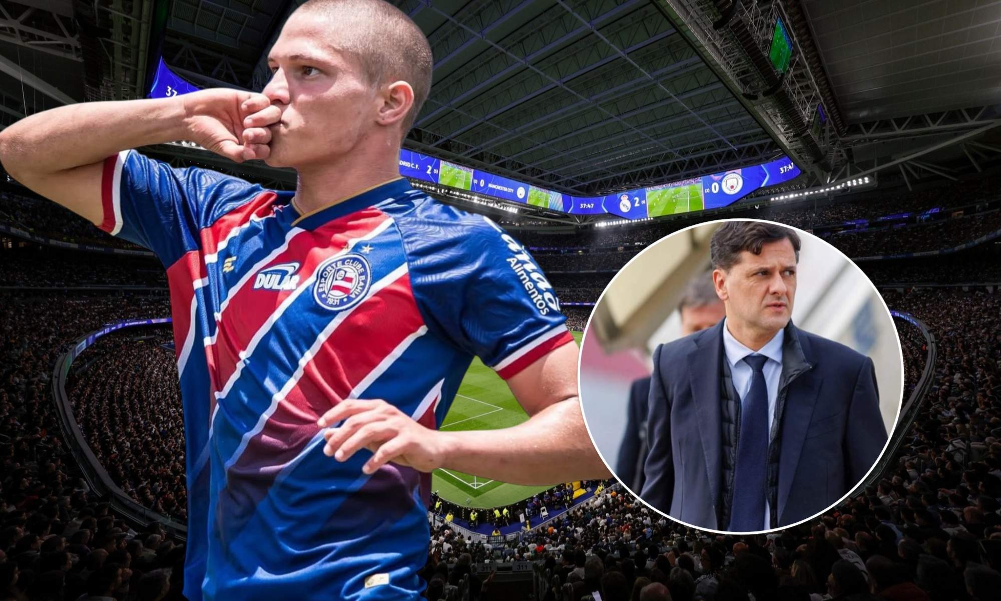 Calafat anda tras los pasos del Haaland brasileño: Dell, un rematador nato