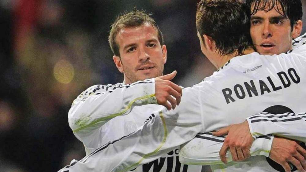 Rafael van der Vaart, Cristiano Ronaldo y Ricardo Kaká