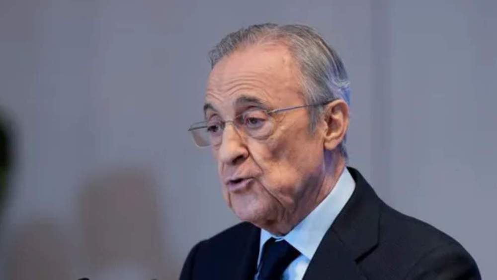 Florentino Pérez en un acto como presidente del Real Madrid. Florentino Pérez en un acto como presidente del Real Madrid.