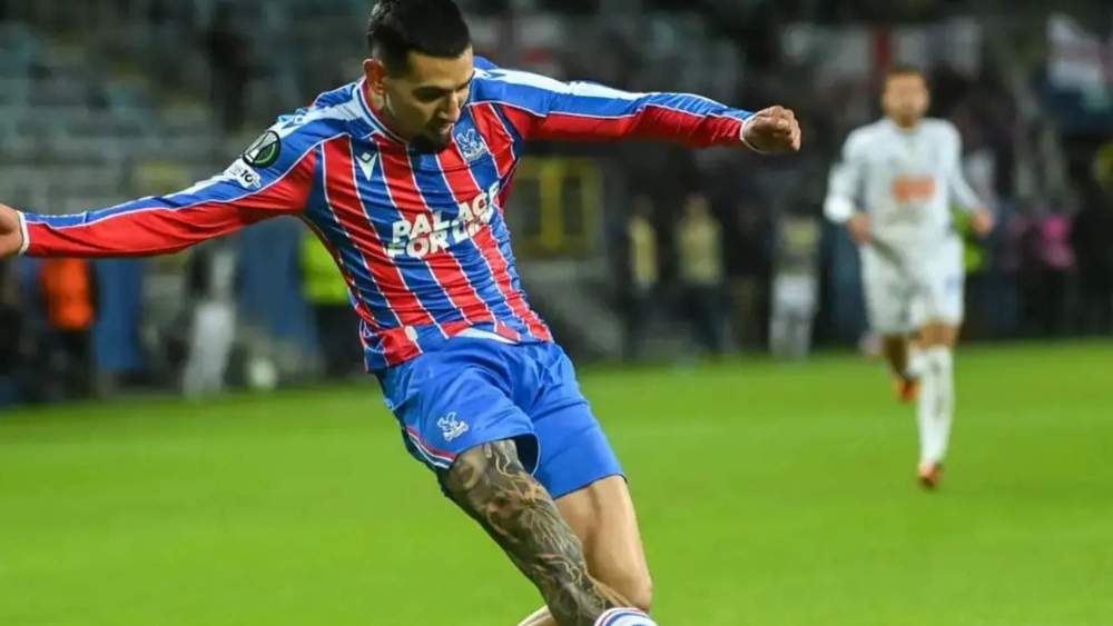 Daniel Muñoz, durante un partido de esta temporada con el Crystal Palace. Daniel Muñoz, durante un partido de esta temporada con el Crystal Palace.