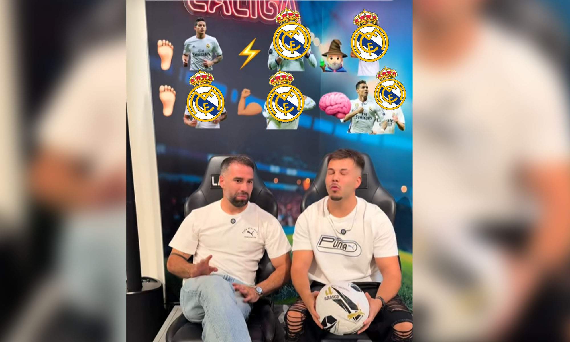 Dani Carvajal con elección de jugadores