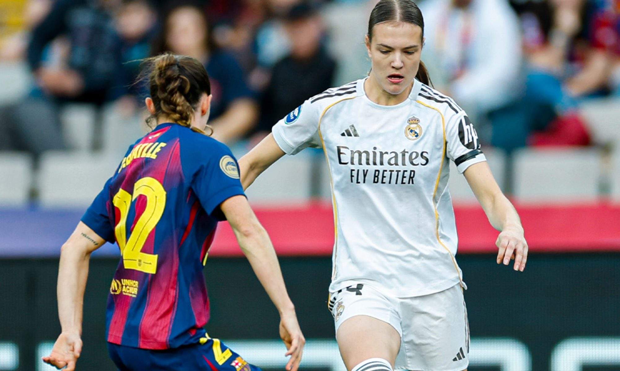 El Real Madrid pierde el Clásico de la Liga F