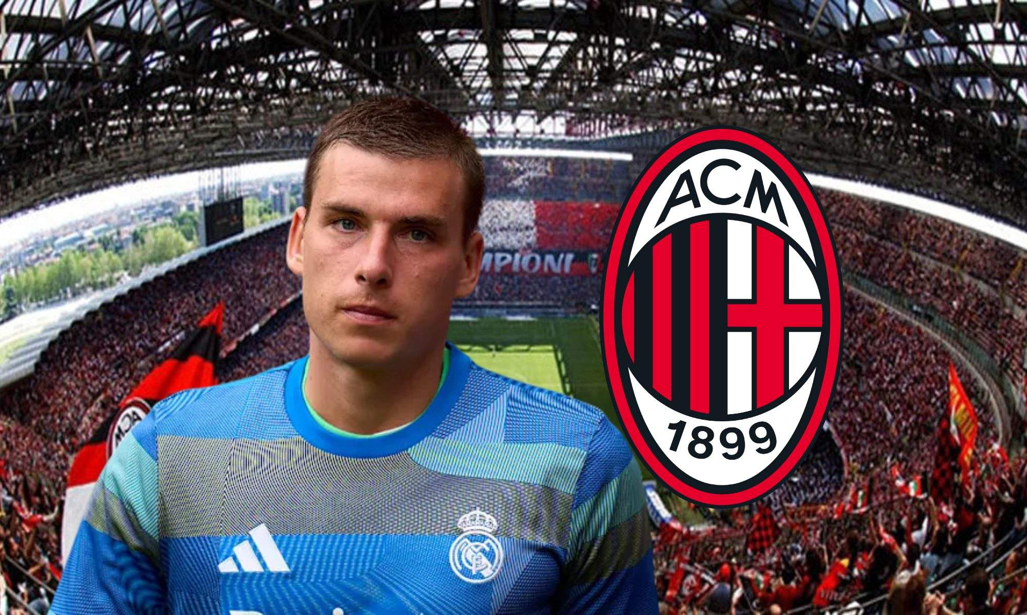 El Milan quiere fichar a Lunin
