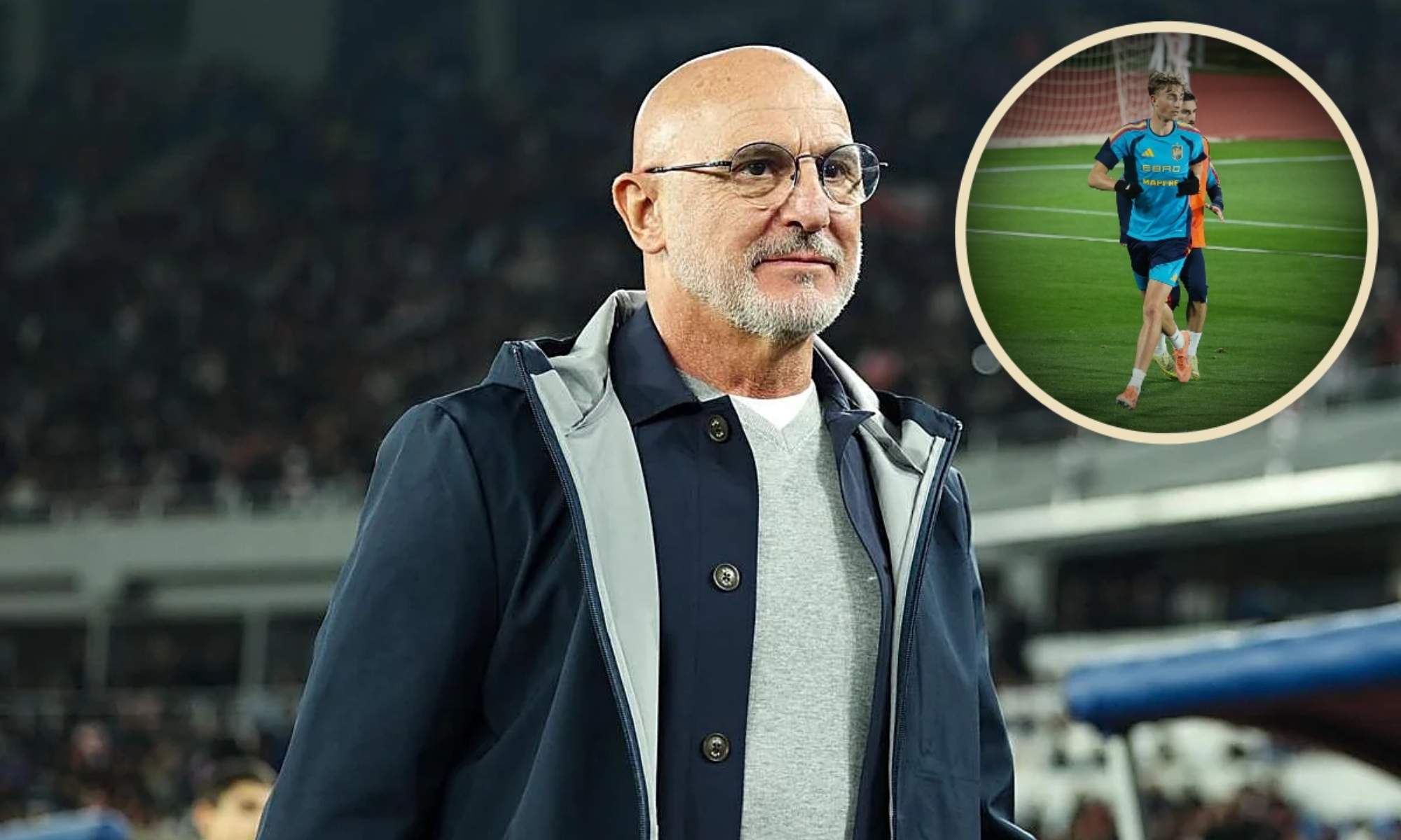 Luis de la Fuente ha querido subrayar el estado en el que se encuentra Dean Huijsen tras no jugar el último partido de España contra Georgia.