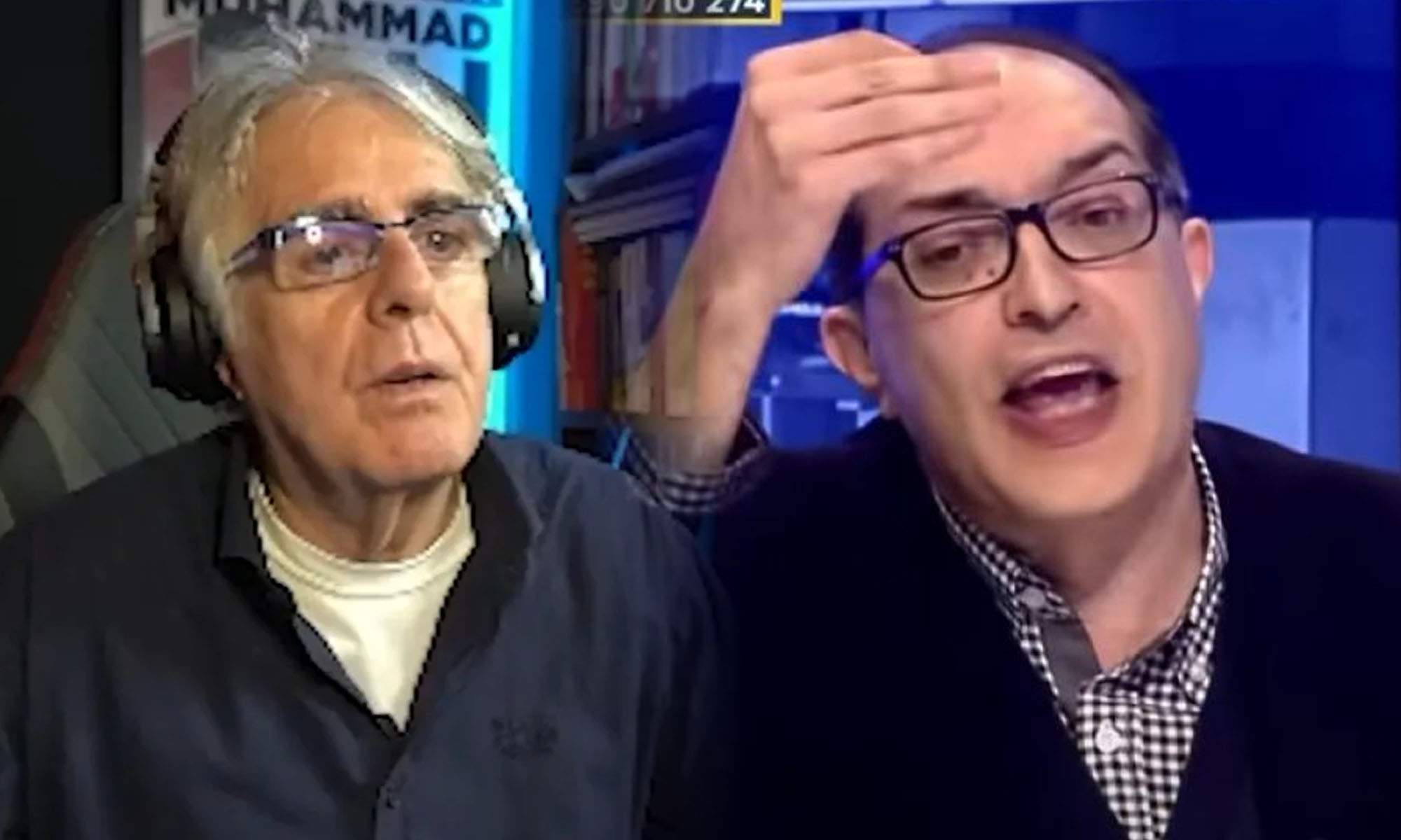 Siro López con villarroya