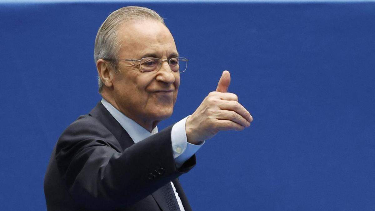Florentino Pérez en un acto del Real Madrid. Florentino Pérez en un acto del Real Madrid.