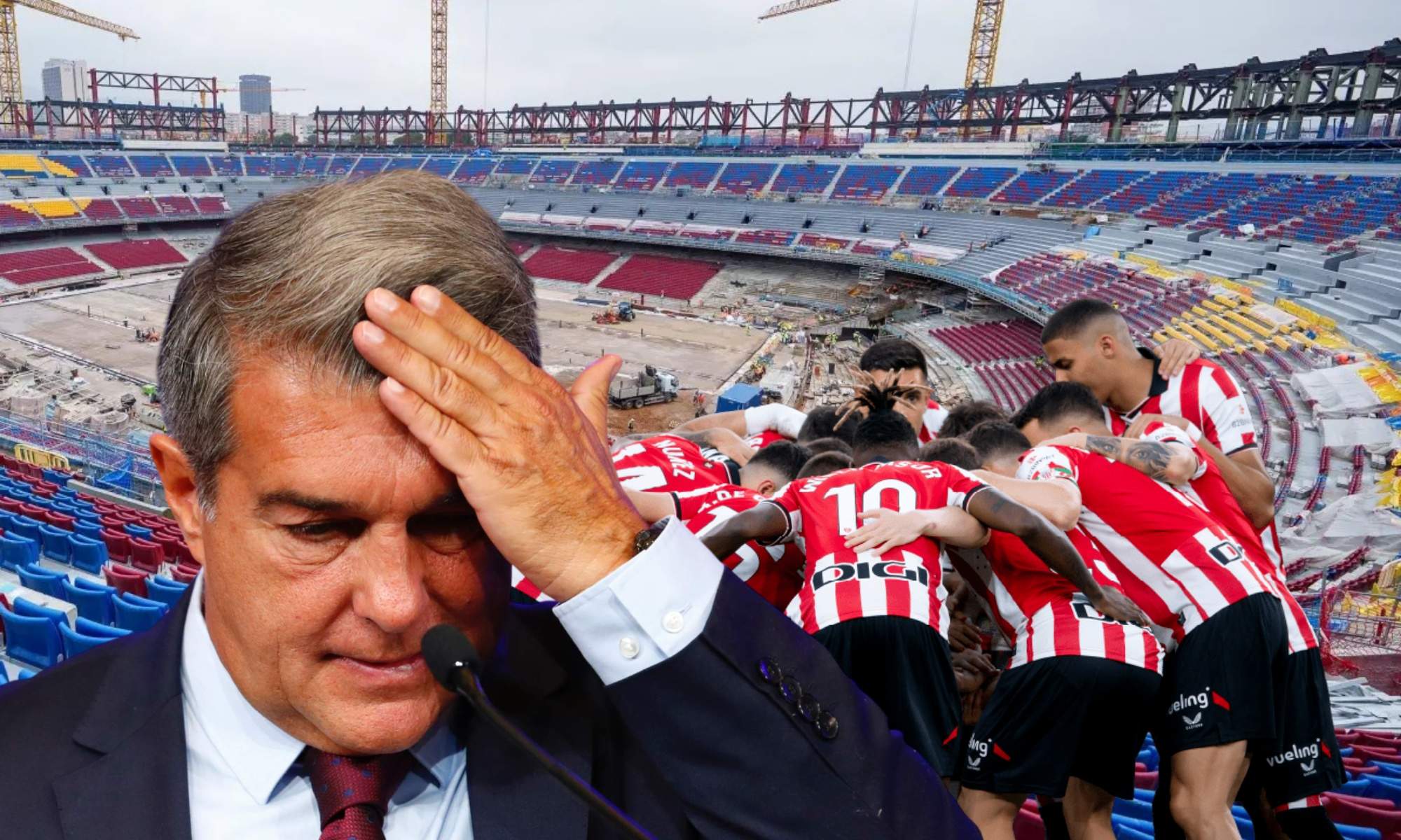 El Athletic se ríe en la cara del Barcelona por su próximo estadio