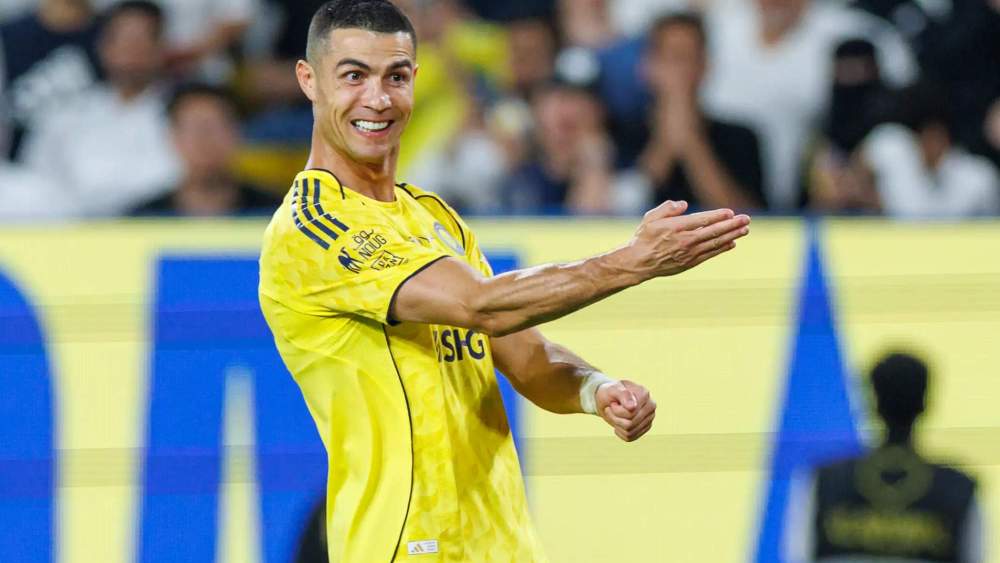Cristiano Ronaldo, en un partido de la Superliga de Arabia Saudí con el Al-Nassr. Cristiano Ronaldo, en un partido de la Superliga de Arabia Saudí con el Al-Nassr.