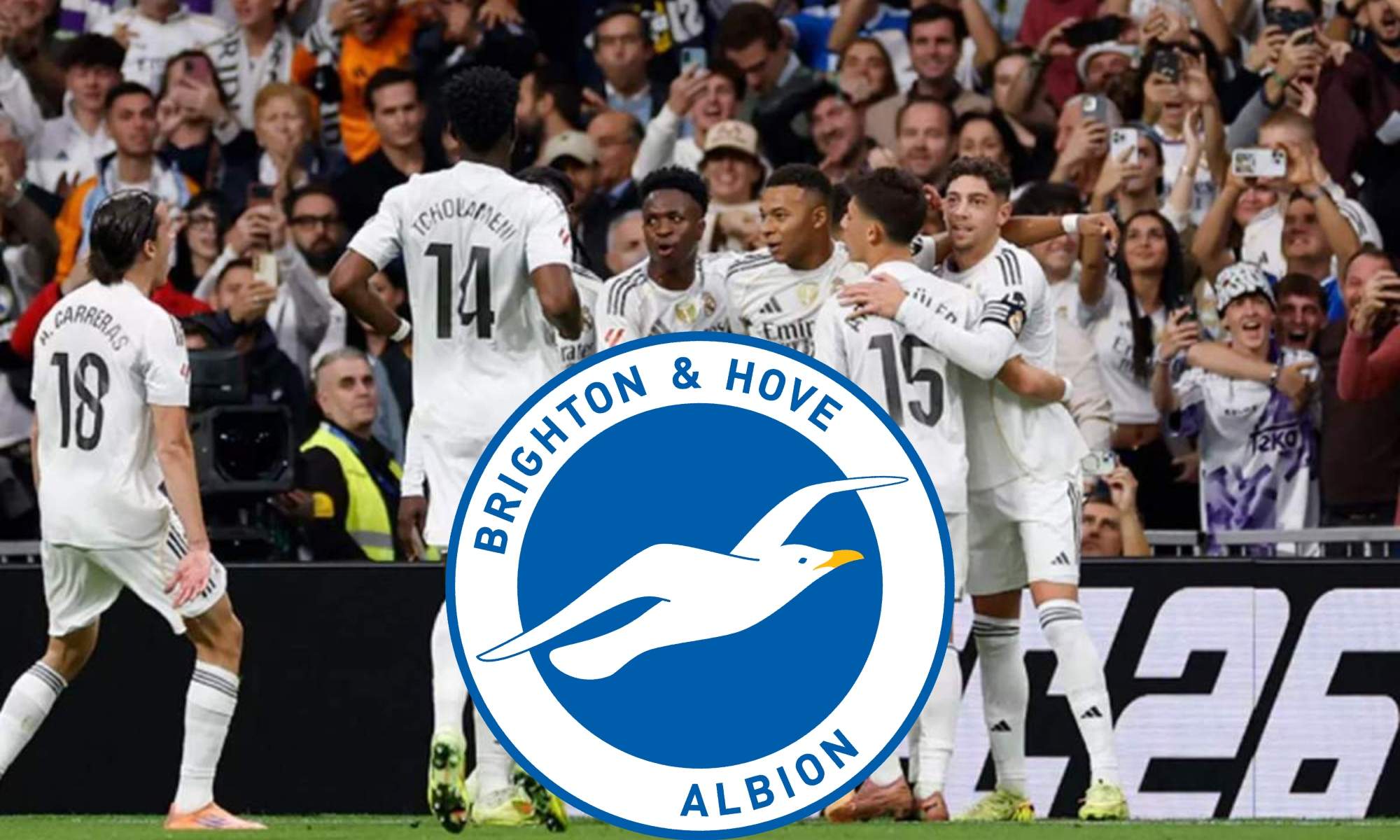 El Brighton vuelve a poner el foco en el Real Madrid