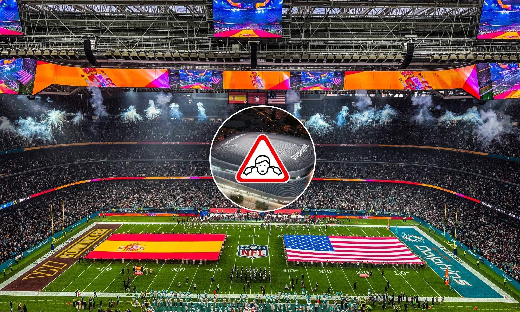 A Ruido Bernabéu se le cae la careta tras la NFL: no apoya a Ruido Metropolitano