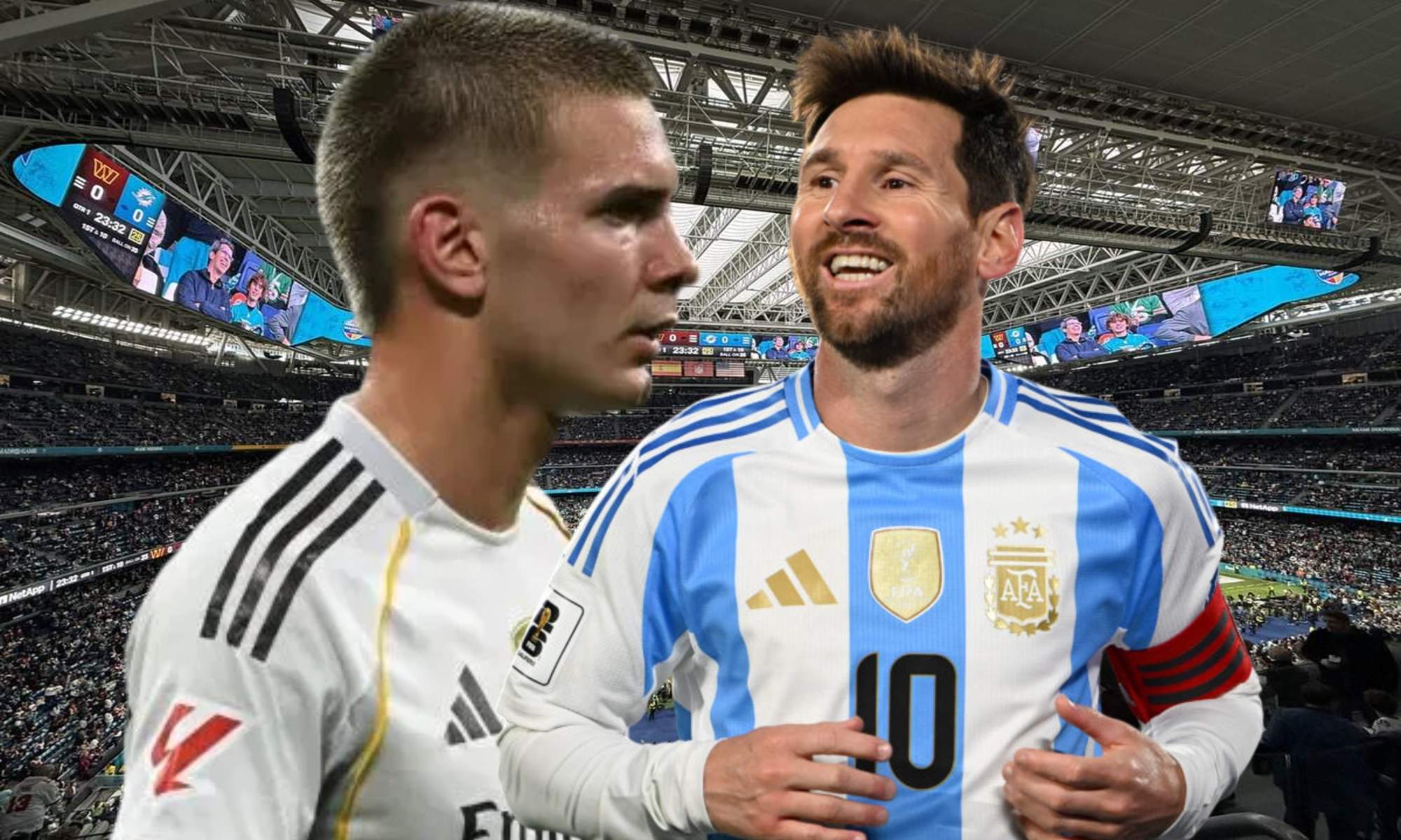 Franco Mastantuono quiso compartir equipo con Leo Messi