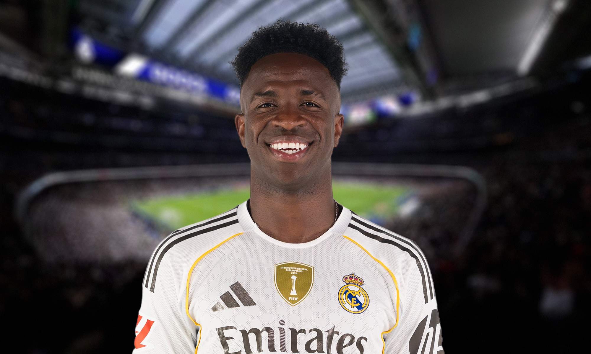 Vinícius Júnior y el Santiago Bernabéu lleno.