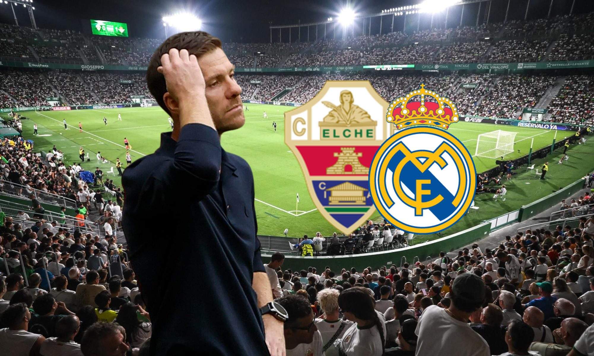 Xabi Alonso tiene muchas dudas ante el Elche
