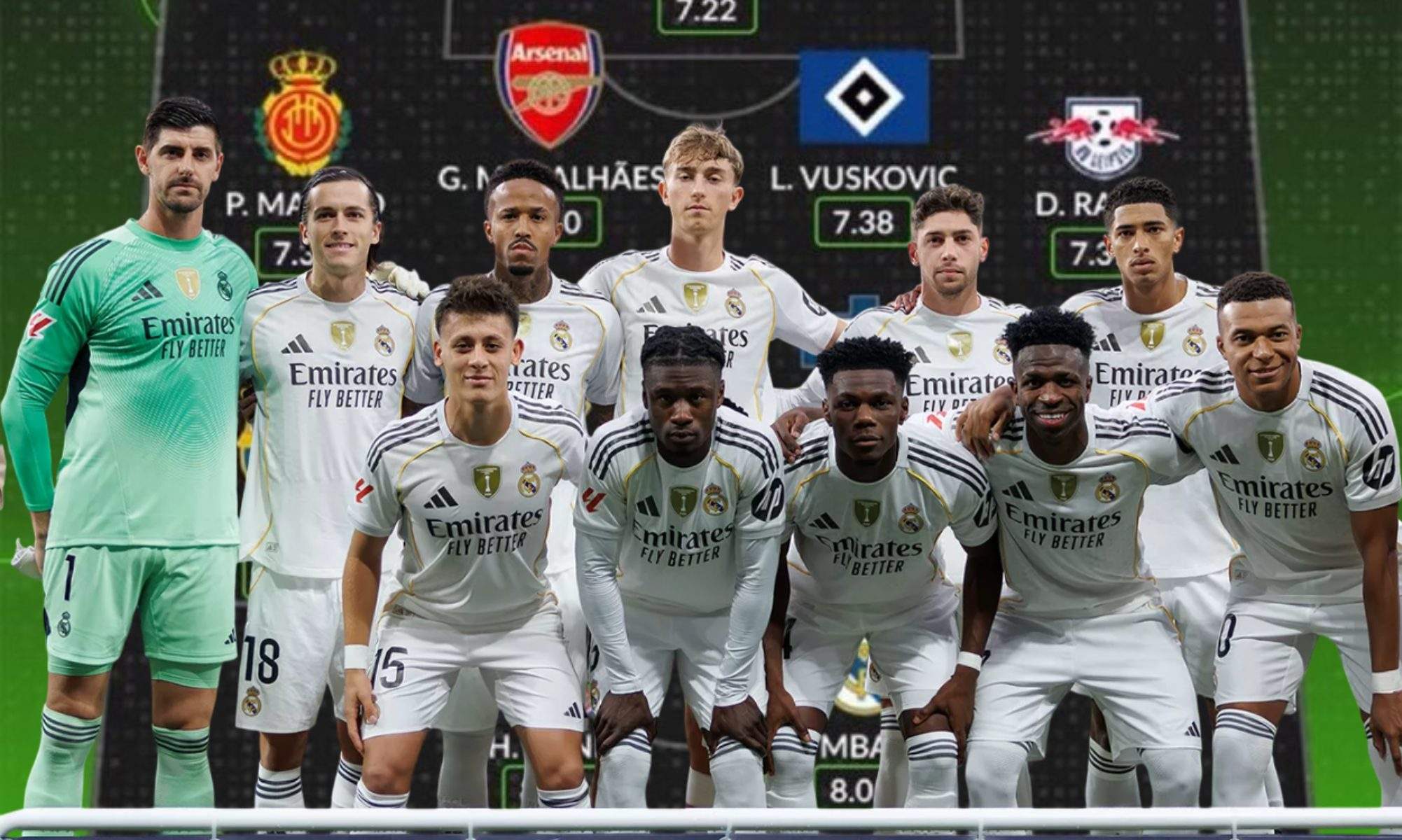 Las actuaciones de dos madridistas les llevan al once ideal