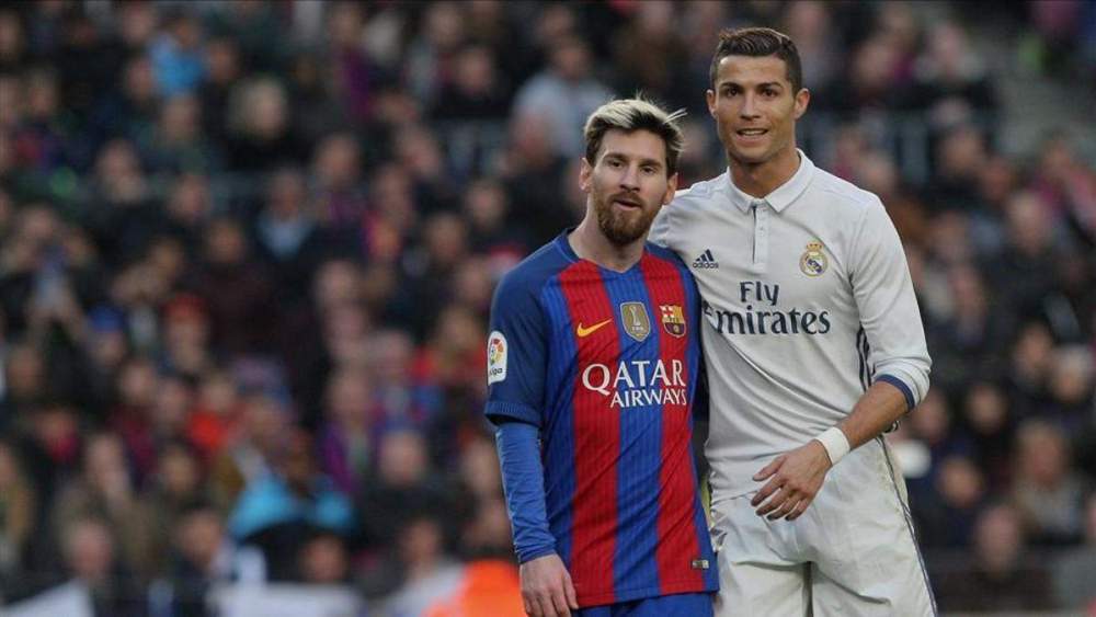 Leo Messi y Cristiano Ronaldo