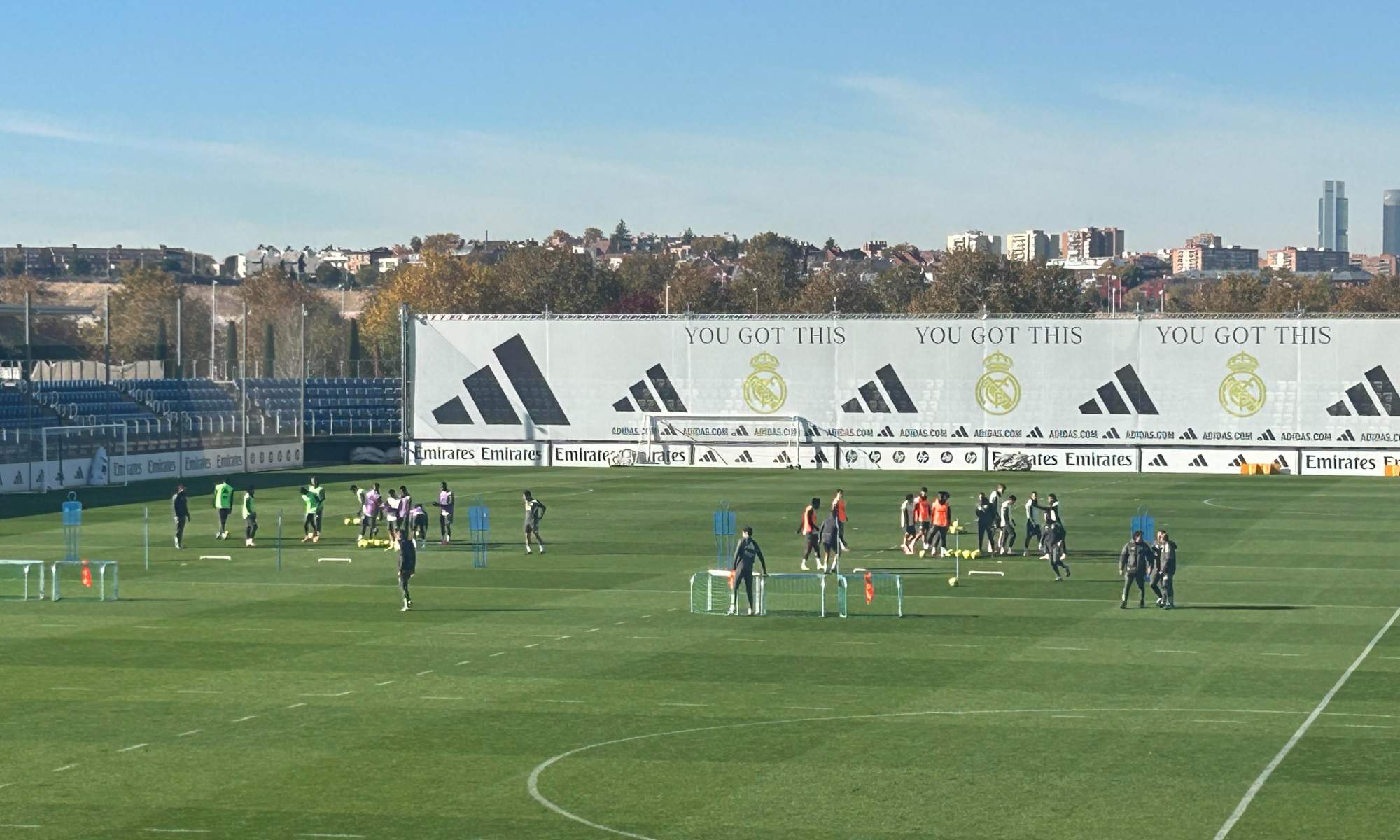 El Real Madrid cuenta con cuatro bajas para el partido contra el Elche
