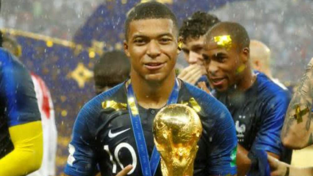 Kylian Mbappé ganó el Mundial con Francia en el año 2018.
